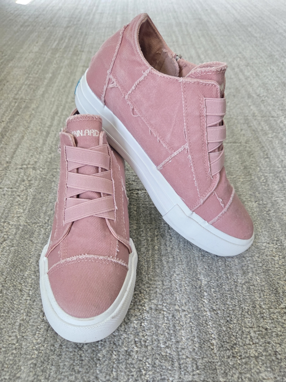JENN ARDOR Women's Fashion Sneakers Hidden WEDGE